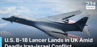BREAKING NEWS: U.S. B‑1B Lancer Lands at RAF Fairford Amid Rising Middle East Conflict | AH1N