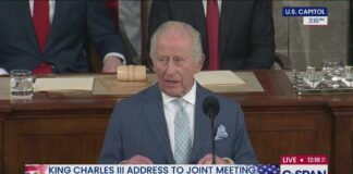 King Urges Congress: Reject Isolationism, Embrace Allies