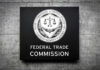 Sign displaying the Federal Trade Commission seal and name