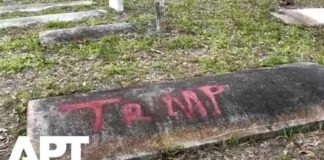 ‘Trump’ And ‘DeSantis’ Spray-Painted On Graves As Historic Black Cemetery Vandalized In Florida