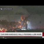 Emergency declaration issued on Day 4 of Boyle Heights warehouse fire