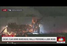 Rotting Meat Inferno Chokes LA Emergency declaration issued on Day 4 of Boyle Heights warehouse fire