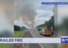 Trailer fire near Chattanooga sends fireworks shooting over I-75