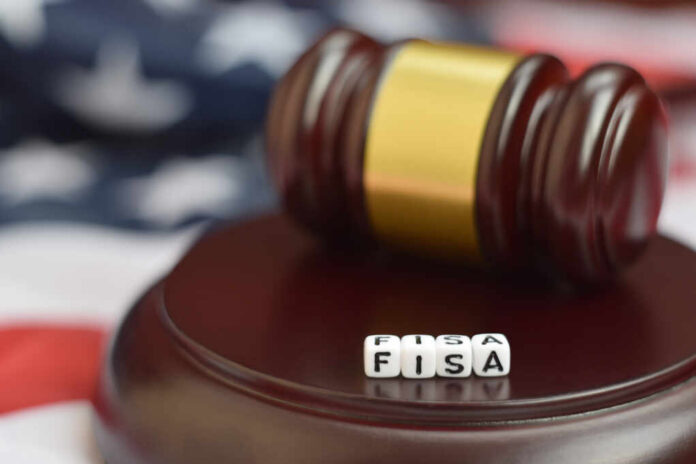 Justice,Mallet,And,Fisa,Acronym.,Foreign,Intelligence,Surveillance,Act Judge’s gavel on a sound block with letter cubes spelling FISA