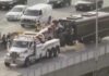 Coach bus in deadly Long Island Expressway crash was taking airline crew to hotel