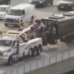 Coach bus in deadly Long Island Expressway crash was taking airline crew to hotel