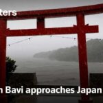 Typhoon Bavi Landfall in Japan | Storm Surge, Huge Waves, Powerful Wind | Live Chase Archive