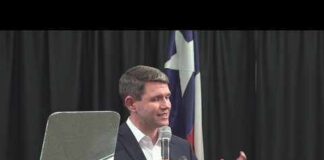 FULL VIDEO: Texas Democratic U.S. Senate nominee James Talarico speaks Monday evening in Port Arthur