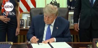 Trump signs executive order changing childhood vaccine schedule