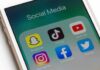 Smartphone screen showing social media app icons