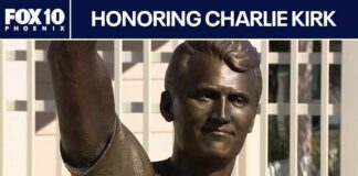 🔴 LIVE: Charlie Kirk statue unveiled, midterm race | FOX 10 Talks