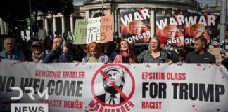 LIVE: Mass Protests in Dublin Against U.S. President Donald Trump’s Ireland Visit | DRM News | AC1G