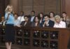Victim’s Father Attacks Murderer in Court Attorney pointing toward the jury in a courtroom