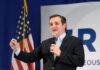 Terror Leak Bombshell Ignites Michigan Race Man speaking into a microphone on stage